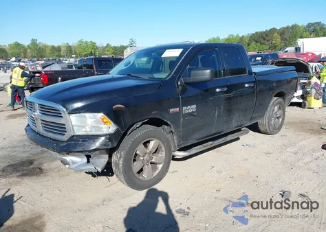 2014 Ram 1500 Lone Star z USA, uszkodzony, nr VIN 1C6RR6GTXES148515